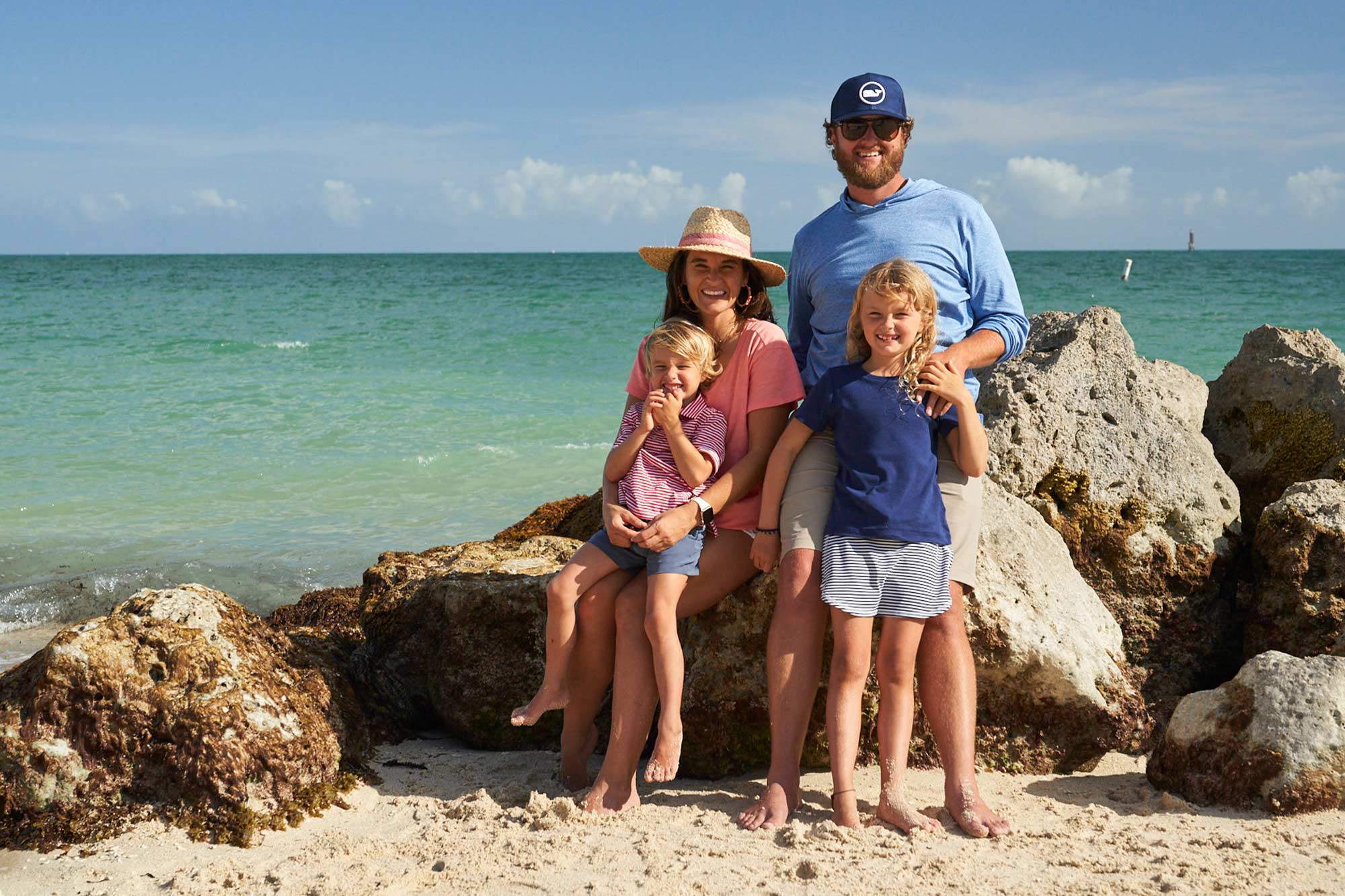 Billy Litmer and his family